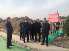 呼和浩特｜市民政局辅导视察九五至尊VI双塔树葬搬迁工程